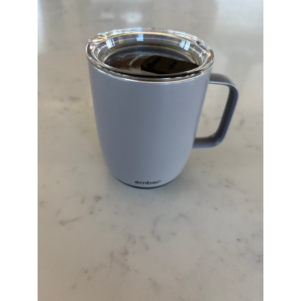 Ember Smart Mug 2 Gray 14oz Temperature Control Coffee Mug with Lid CM19P